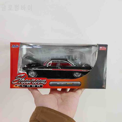 JADA 1:24 Scale Impala Car Model Alloy Diecast & Toy Classic Vehicle Adult Fans Collectible Gift Boys Toys Souvenir