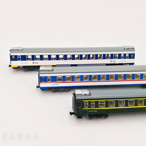 Diecast N Scale 1/160 China YZ25K Passenger Carriage Train Model Adult Collection Static Display Souvenir Boy Toys