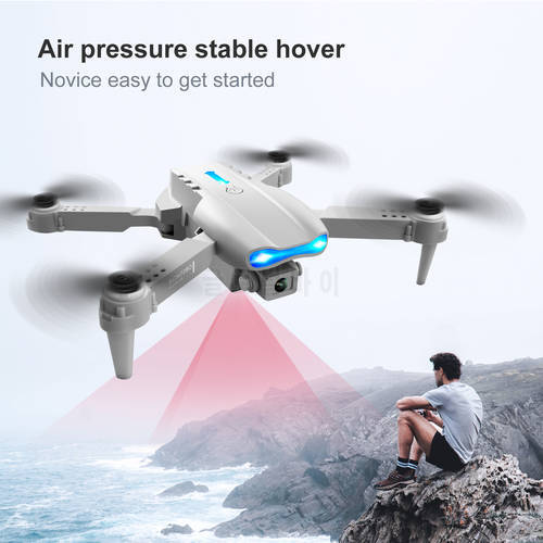 E99 4K aerial dual Camera Foldable Altitude Hold Automatic Drones without obstalce advoidance