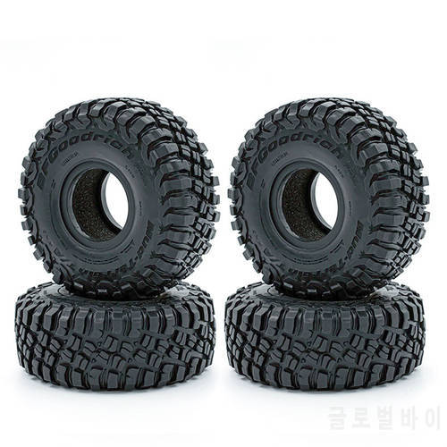 1.9 Inch 117mm Rubber Tire Rock Crawler Tyre For RC Car TRX4 TRX6 SCX10 D90 TK300 CC01 YIKONG 4102 4103 4082
