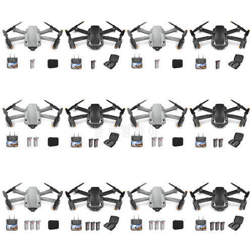 Foldable Quadcopter Aircraft Drone Toys 2.4G WiFi Remote Control Quadcopter Foldable 4K HD Camera RC Drone