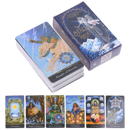 The Star Tarot Cards Prophecy Divination Deck Entertainment Party Board Game