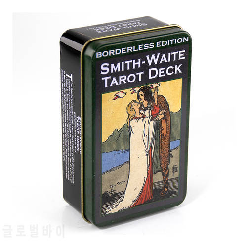 Full English Smith Waite Borderless Edition Cards Factory Made High-Quality Smith Tarot Deck Board Game Cards Witch Tarot 78