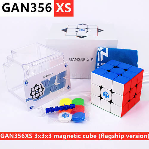 GAN356XS 3x3x3 Magnetic Magic Cube GAN356 XS Magnetic 3x3 Speed Puzzle Cube Gans 3x3x3 Cube GAN356X S Cubo Magico GAN 356