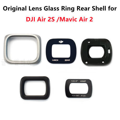 Original DJI AIR 2S Gimbal Camera Lens Replacement Lens Glass Ring Rear Shell for DJI Air 2S/Mavic Air 2 Repair Parts
