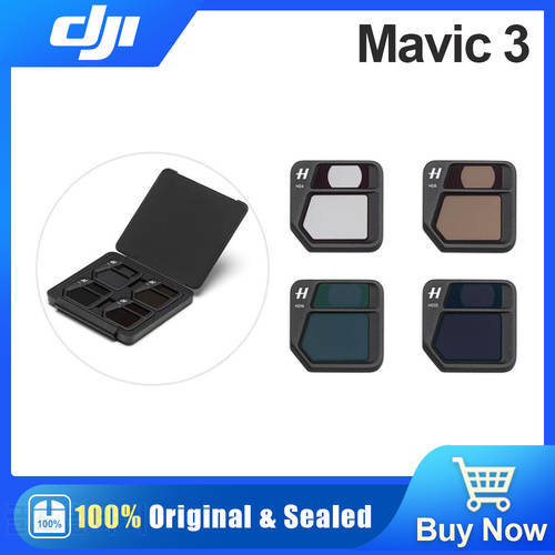 DJI Mavic 3 ND Filters Set ND4 8 16 32 Original Advanced Precise Control Over Shutter Speed for DJI Mavic 3 Accessories in Stock