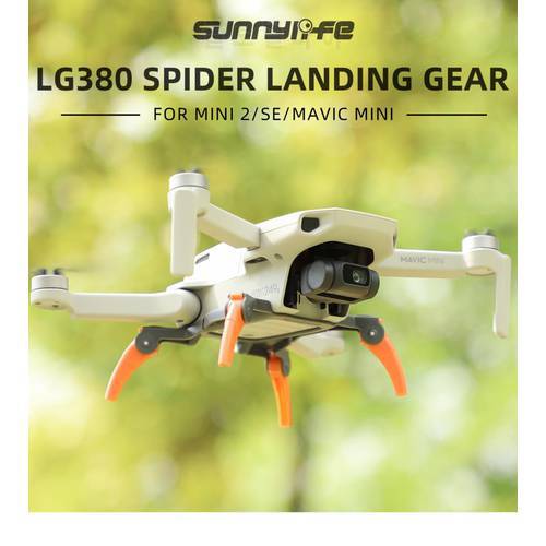 New Spider Integrated Landing Gear For DJI Mavic Mini 1/2/Se Increased Tripod Extension Protector Increased Fuselage Height