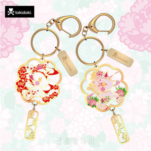 Tokidoki Unicorn Blind Box Ornaments Flower Faith Student Gift Girlfriend Keychain School Bag Pendant Pins for Backpacks