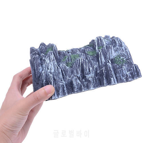 1:87 Scale Cave Model DIY Sand Table Model Railway Train Tunnel Garden Miniatures Figurines Art Crafts Gift For Boys Home Decor