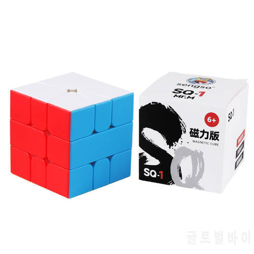 ShengShou Mr.M SQ-1 Magic Speed Cube Stickerless Professional Fidget Toys ShengShou Mr. M Square-1 Cubo Magico Puzzle