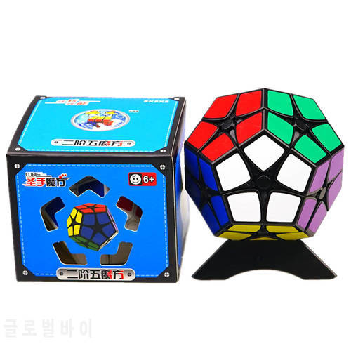 Shengshou Kilominx 2x2 Magic Speed Cube Stickerless Professional Fidget Toys Cubo Magico Puzzle Fidget Toys for Anxiety