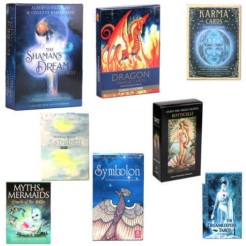KARMA SHAMAN&39S DREAM Oracle cards botticelli tarot cards English version Pdf guidebook table playing board games