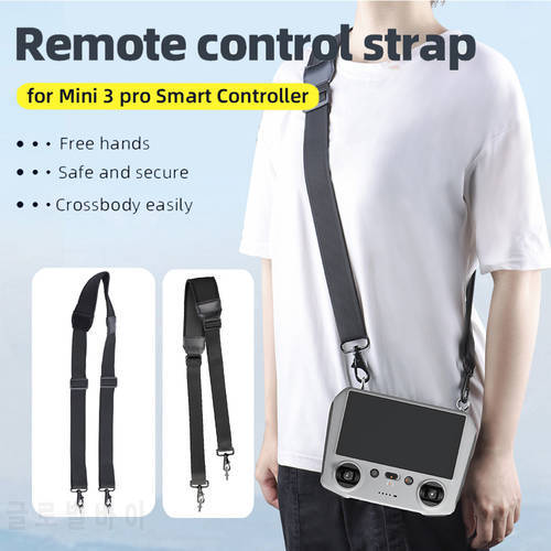 For DJI Mini 3 Remote Controller Lanyard Neck Strap Hanging Rope Belt for DJI Mini 3 Pro Smart RC Controller Drone Accessories
