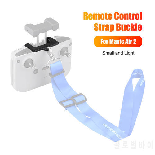 Remote Control Hook Holder for DJI Mavic Air 2S/Mini 2/Mavic Air 2 Drone Neck Lanyard Safety Strap Belt Sling Mount Accessories
