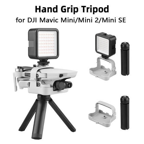 DJI Mini/2/SE Hand Grip Tripod for DJI Mavic Mini/2/SE Adapter Base Fill Light Base Handheld Gimbal Bracket Drone Accessories