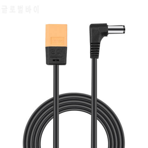 2021 New USB Charger Cable Cables Power Cable XT60 to DC Right Angled for DJI FPV Goggles to XT60 Battery 4-Foot