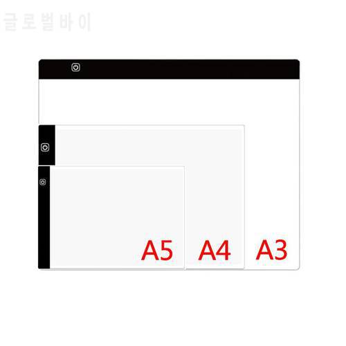 A3 A4 A5 Drawing Tablet Diamond Painting board USB Art Copy Pad Writing Sketching Wacom Tracing led light pad