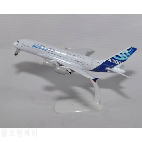 20cm Alloy Metal Original Model Prototype Airbus A380 Airlines Airways Airplane Model Plane Model Diecast Aircraft w Wheels Toys
