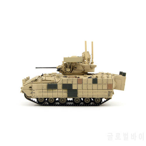 1/72 Scale US Army M2A3 Infantry Fighting Vehicle Model Simulation Ornaments Toy Display Collection 63079