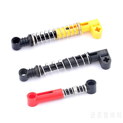 10PCS High-tech Shock Absorber Arm Spring For Motor Vehicle MOC Building Block Parts Compatible With Lego High-tech Accessories
