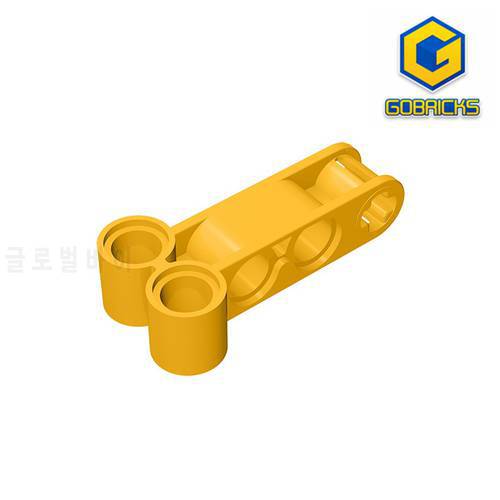 Gobricks GDS-941 Technical, Axle and Pin Connector Perpendicular Double 4L compatible with lego 98989 DIY Parts Assembles