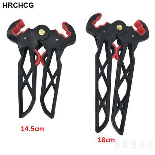 Archery Compound Bow Kick Stand Bow Holder Legs Scissor Shape for Compound Bow Bracket Hunting Target Lightweight Bowstand Shoot