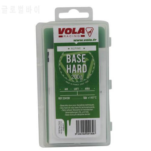 VOLA Hard Base Wax 200g For SL and GS Skis Hardness Wax Protect More Effectively Ski Base Against Abrasion Of The Snow
