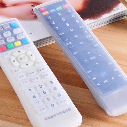 New Arrival Anti-dust Waterproof Transparent Silicon Gel Protective Case Cover Skin For Remote Controller Protective Case