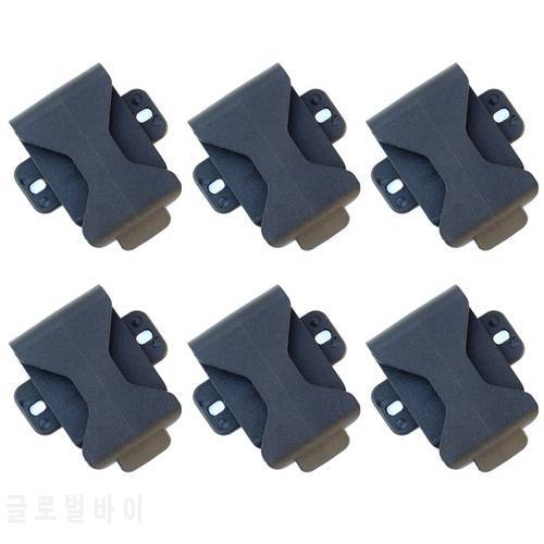 6PCS QingGear 360 Degree Rotation Belt Clip For Sheath Holster Special for DIY Knife, Outdoor Tool