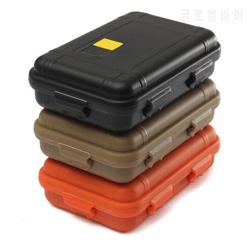 L/S Size Tactical Practical Outdoor Anti-pressure Shockproof Waterproof Airtight Survival Storage Box Case Container Carry Box