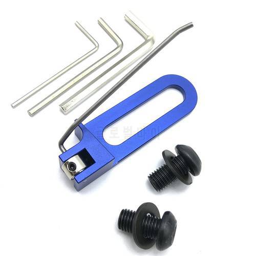 Archery Bow Magnetic Arrow Rest Adjustable Right Hand Arrow Professional Recurve Bow Rest with Screws and Wrench