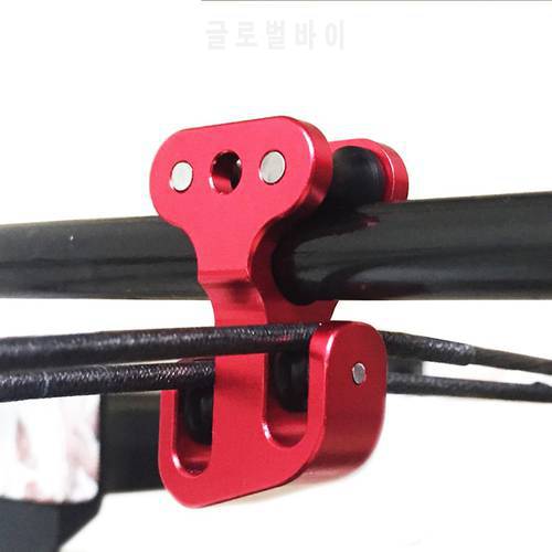 3/8 inch Aluminum Compound Bow Cable Slide Archery Bow String Splitter Roller Glide Replacement Bowstring Separator Arrow Pulley
