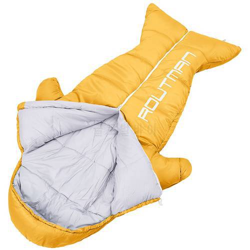 Ultralight Sleeping Bag Children Camping Sleeping Bag Kids Sleeping Bag Camping Vacuum Bed Camping Accessories 1.0/1.25KG