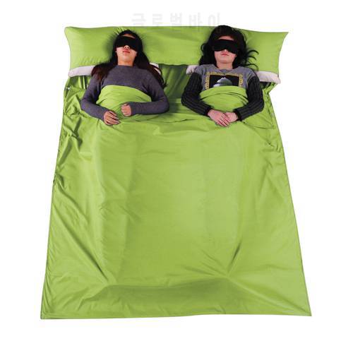 Cotton separator Sleeping Bag Liner Single Double Envelope Bags Ultra-Light Portable Travel Hotel Camping Equipment