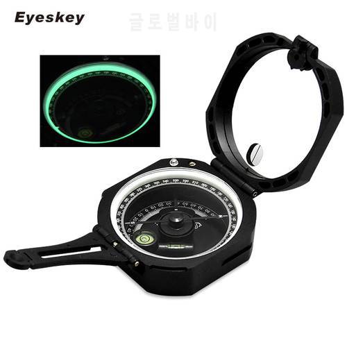 Eyeskey Professional Geology Compass Light Weight Military Compass Outdoor Survival Camping Hiking Equipment Pocket Compass