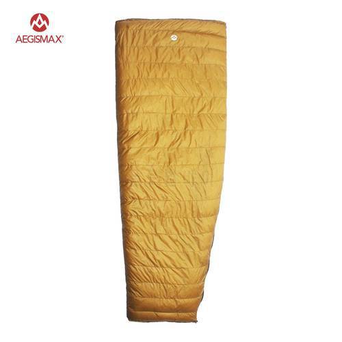 2 Degree Aegismax 800FP Goose Down Sleeping Bags Outdoor Camping Envelope Winter Autumn Sleeping Bag for Adult
