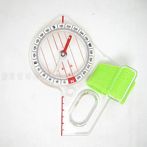 Portable Compass Map Scale Compass Outdoor Professional Thumb Compass Elite Competition Orienteering Compass