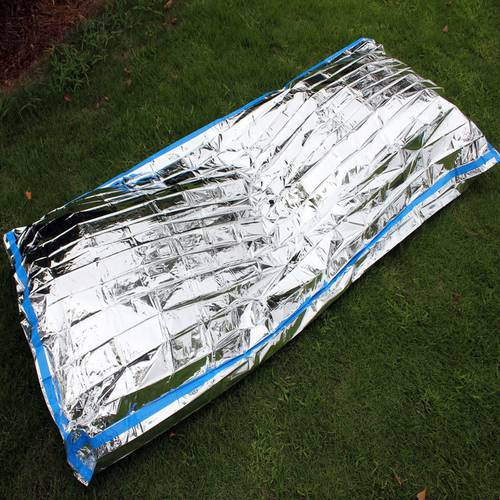 Folding Outdoor Emergency Sleeping Bag Survival Sleep Bag Camping Shelter PET Aluminum Film