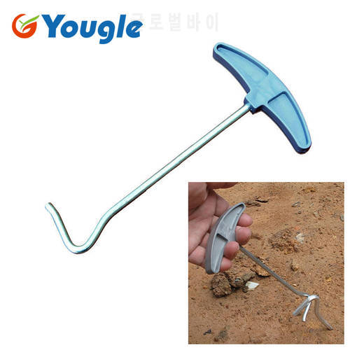 YOUGLE Caravan Awning Tent Canopy Peg Puller Extractor Ground Hook Lifter Remover 6.5in