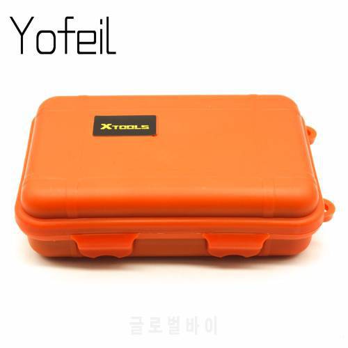 Portable Waterproof Shockproof Outdoor Airtight Sponge Storage Case Survival Tool Container Anti Pressure Carry Box S size