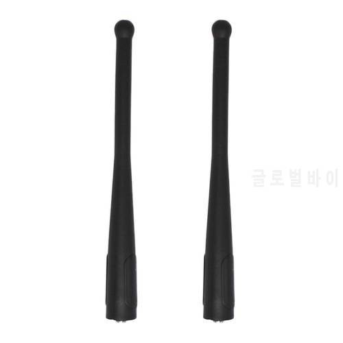PMAD4093A PMAD4093 Two Way Radio 5.5 inch 2 Pack VHF 136-174 MHz Stubby Antenna Compatible for Motorola XPR6350 XPR6550 XPR6300