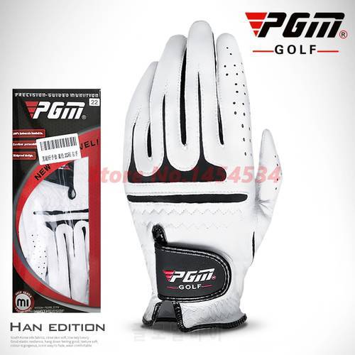 Genuine PGM golf glove lambskin men Gloves Left & Right Hand High Quality Golf Sport Glove Soft Breathable Gants De Accessories