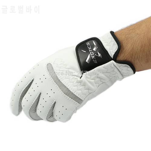Golf gloves Cabretta Leather Men&39s Left Hand Soft Breathable Sports Outdoor Golf glove