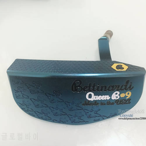 Cooyute New Golf Putter BETTINAID Queen B9 Golf heads Gold color Right Handed Clubs heads No Golf shaft Free shipping