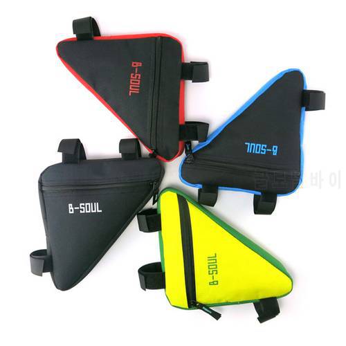 Waterproof Triangle Bike Bag Bicycle Bag Pouch Cycling Front Tube Frame Bag Saddle Holder MTB Mountain Bike Cellphone Accessory