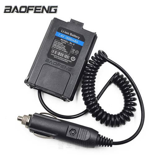 Baofeng 12V Car Charger Battery Adapter Eliminator for Baofeng Walkie Talkie UV5R UV-5R UV-5RE Plus UV-5RA Plus Radio