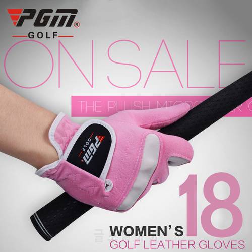 Women&39s Golf Gloves Pair Ladies Sport Microfiber Soft Fit Sport Grip Gloves Left Right Hand Gloves Wholesale