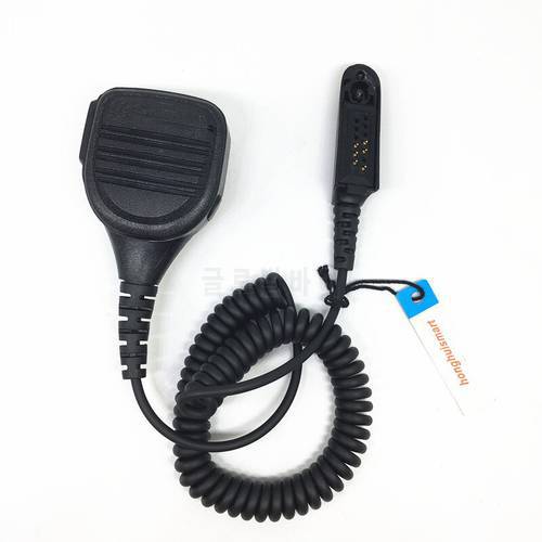 PMMN4021A MIC microphone speaker handfree for motorola gp328 gp338 ptx760 pro5150 etc walkie talkie with 3.5mm jack