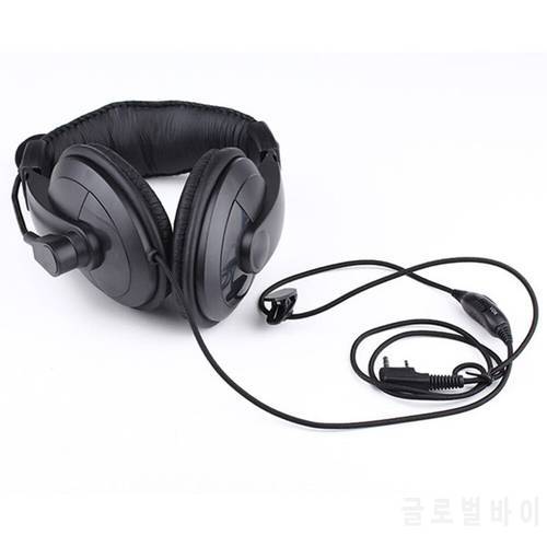 Good Quality Ultradio Noise Cancelling Headset/Helmet/Earphone for Baofeng/Kenwood/TYT ALL K1 Plug Walkie Talkie for Racing