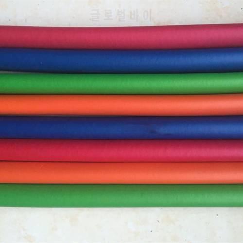 32mm/36mm/42mm/50mm(ID) BLACK/BLUE/ORANGE/RED 1M Fitness Equipment Handle Bars Thermal Insulation Pipe Sponge Foam Rubber Tube